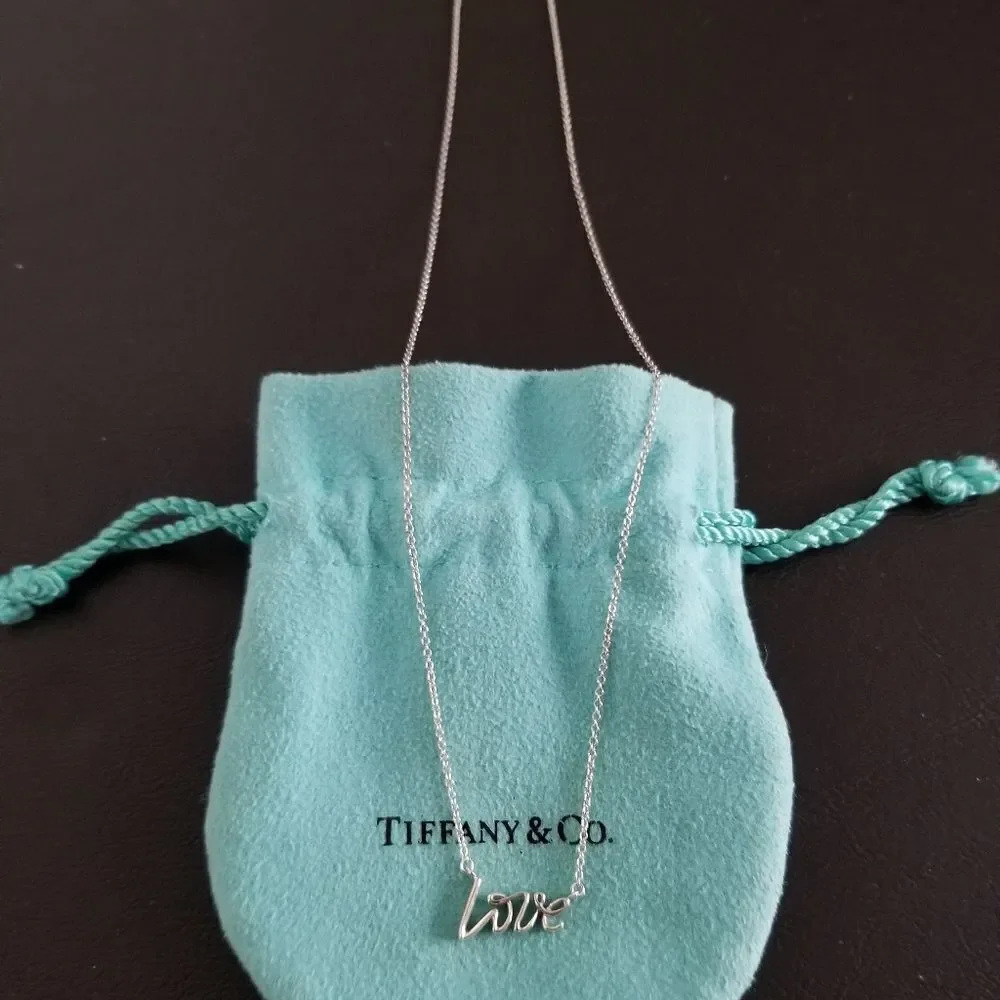 Tiffany & Co. 'love' Necklace - Picture 3 of 5
